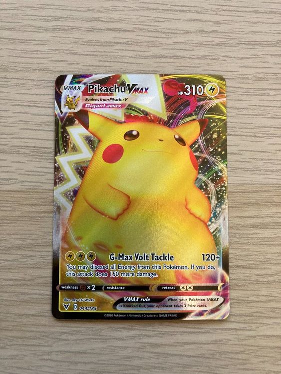 Pokemon Pikachu Vmax Eng Kaufen Auf Ricardo