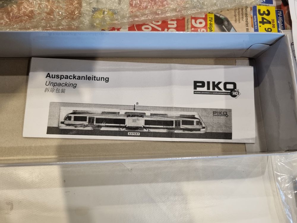 Piko Ho Sbb Gtw Teletop Elektrischer Triebwag Kaufen