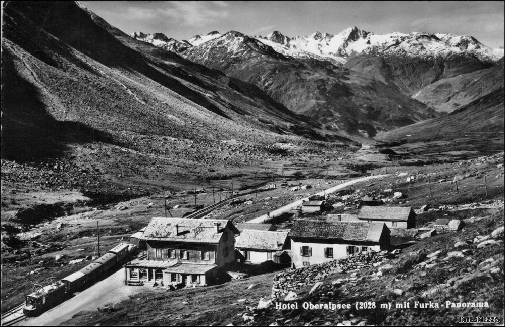 Oberalp Pass GR Furka Oberalp Zug 1939 Kaufen Auf Ricardo