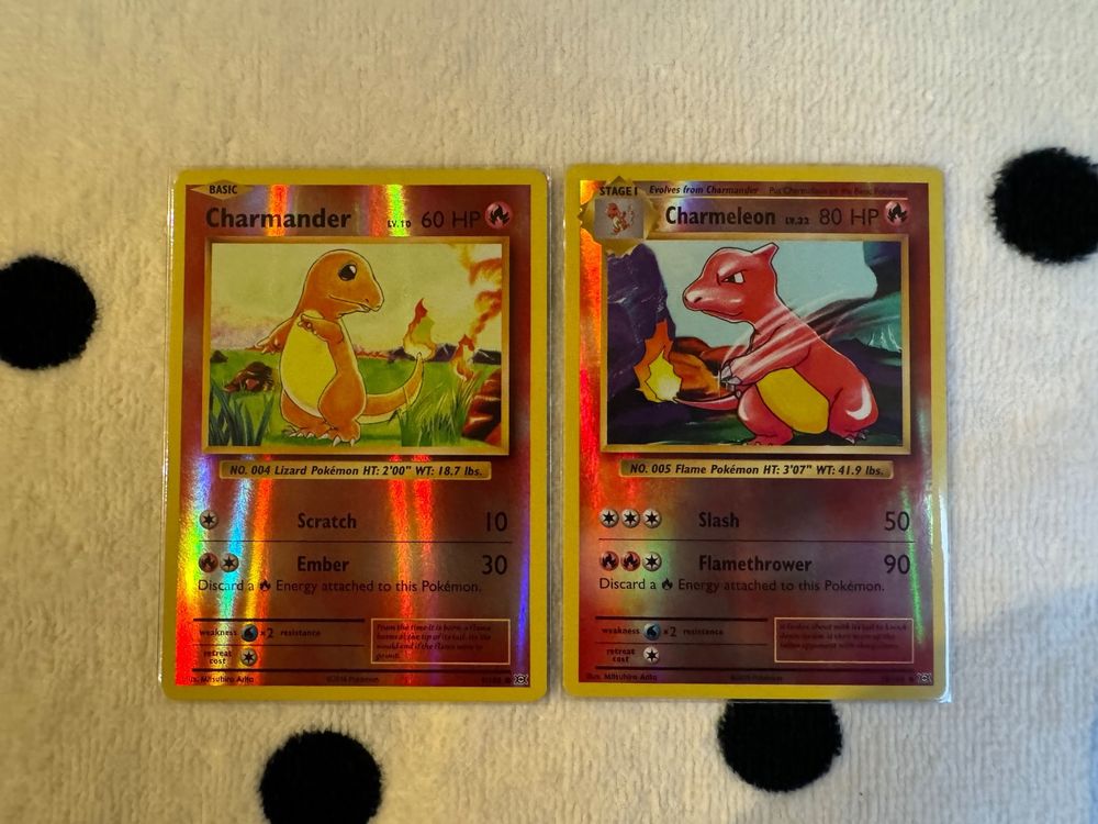 2 Pokemon Evolutions Reverse Holos Charmander Charmeleon Kaufen