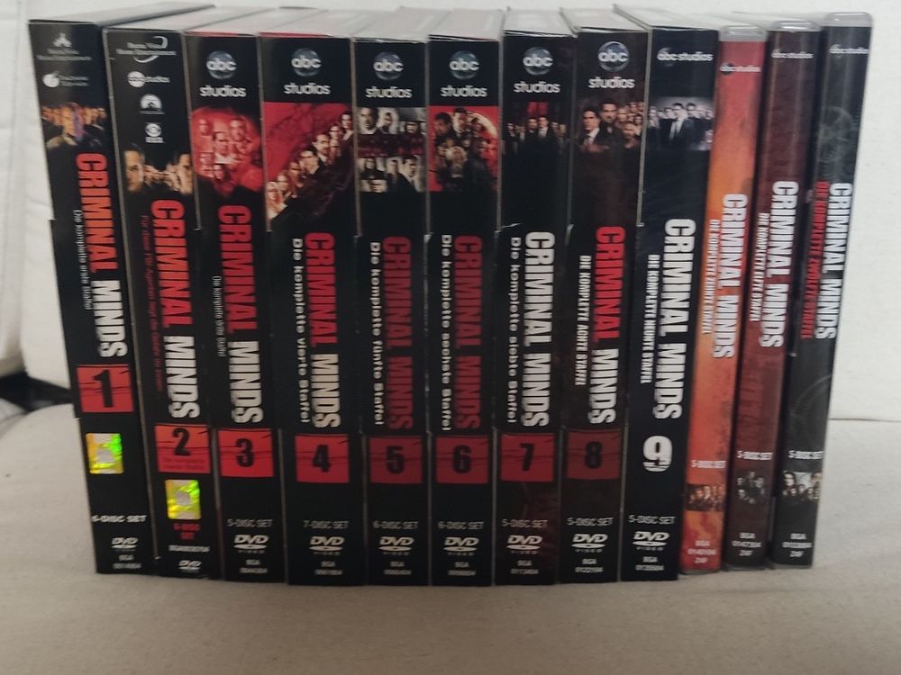 Dvds Criminal Minds Staffel Auf Disks Kaufen Auf Ricardo