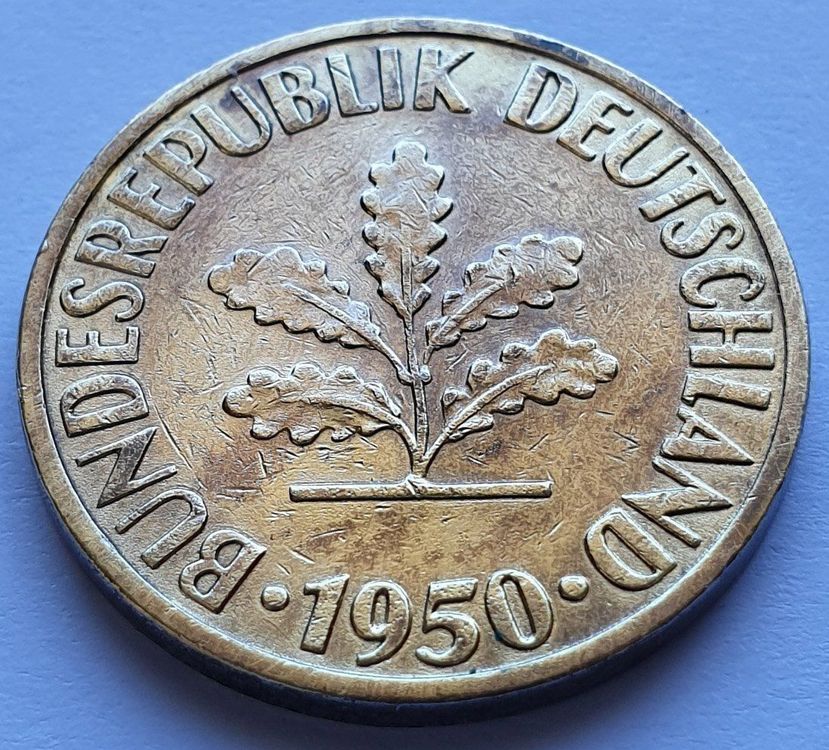 10 Pfennig 1950 D BRD Sehr schön Kaufen auf Ricardo