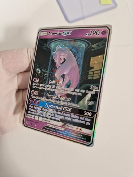 Mewtu Mewtwo Gx Altart Pokemon Kaufen Auf Ricardo