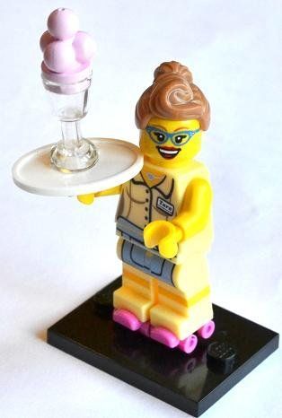 LEGO Minifigure Series 11 Diner Waitress Col11 13 Kaufen Auf Ricardo