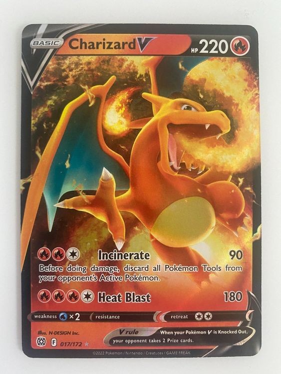 Charizard V Glurak V Brilliant Stars Brs Eng Kaufen Auf Ricardo