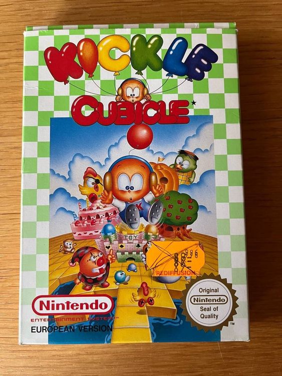 Kickle Cubicle Spiel Nes Mit Ovp Kaufen Auf Ricardo