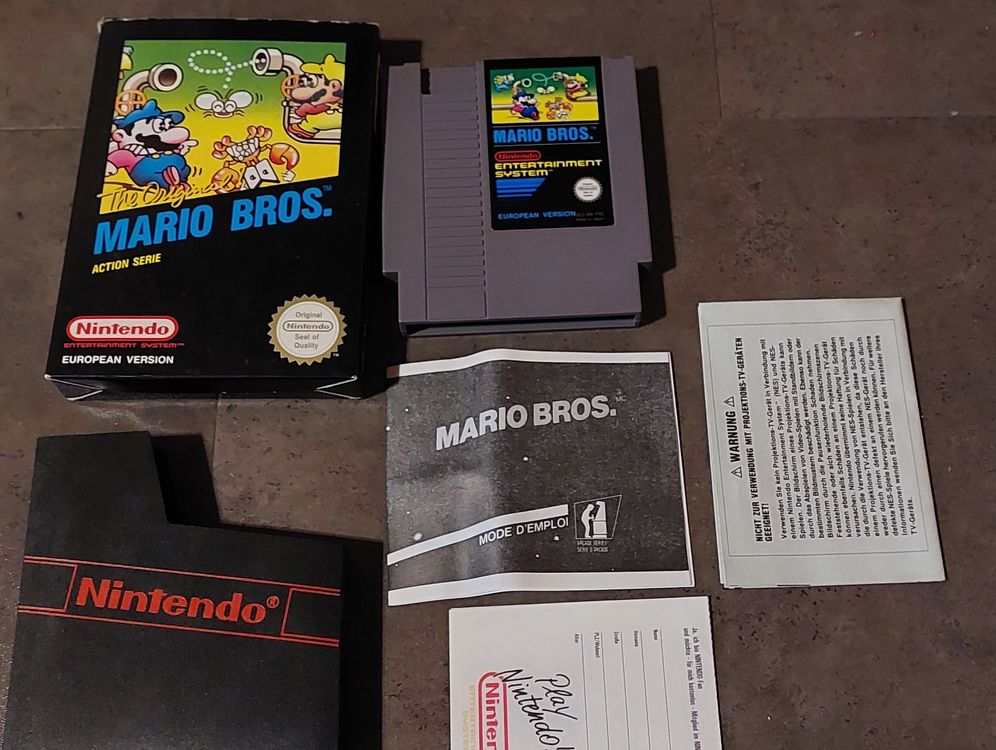 Mario Bros Ovp Nes Kaufen Auf Ricardo