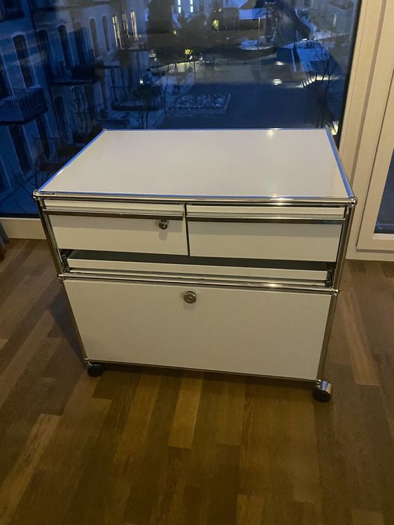 original usm haller rollcontainer büro lichtgrau np 2200 Kaufen