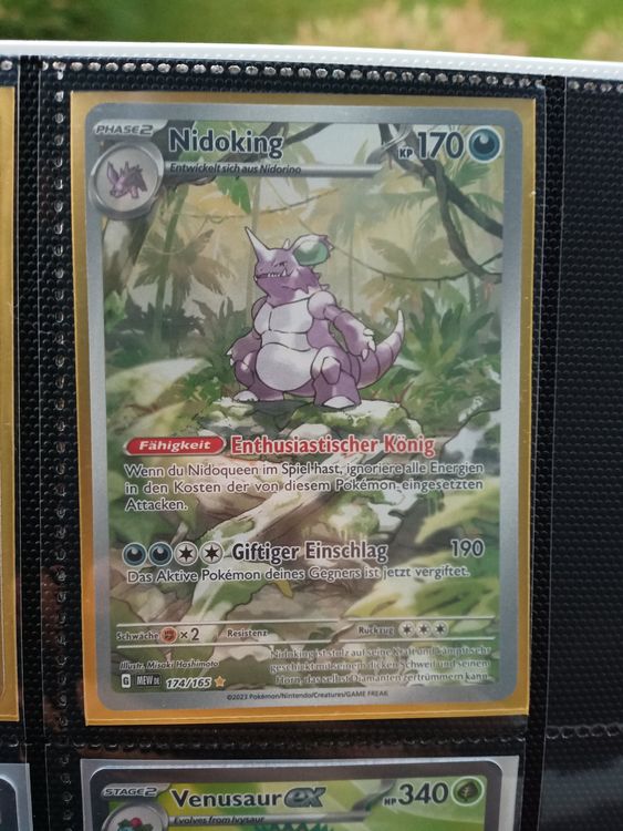 Nidoking Alternate Art Deutsch Pokemon Mew Kaufen Auf Ricardo