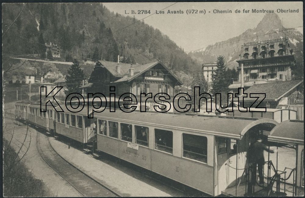 Vds Les Avants Bahnhof Bahn Mob Montreux Kaufen Auf Ricardo