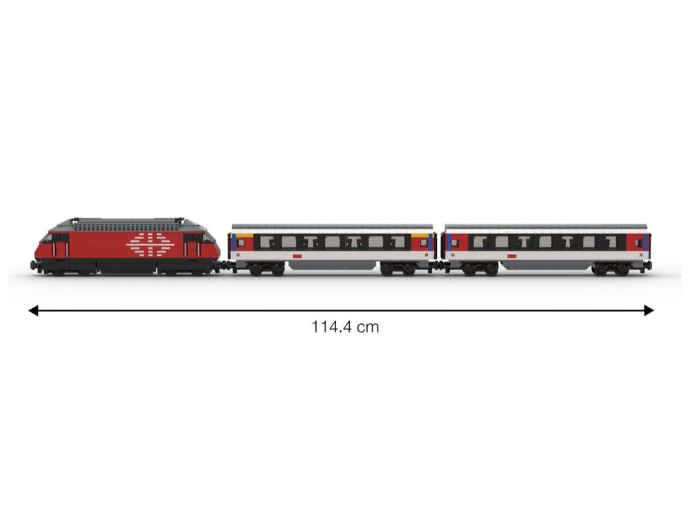 SBB InterCity Schnellzug Set 3 Teilig Lokomotive 2 Wagen 2 Kaufen