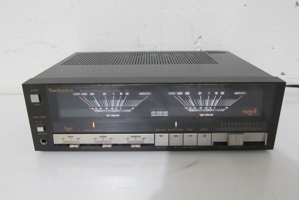 Technics SU 7 Vintage Stereo Vollverstärker sehr Selten VU M Kaufen