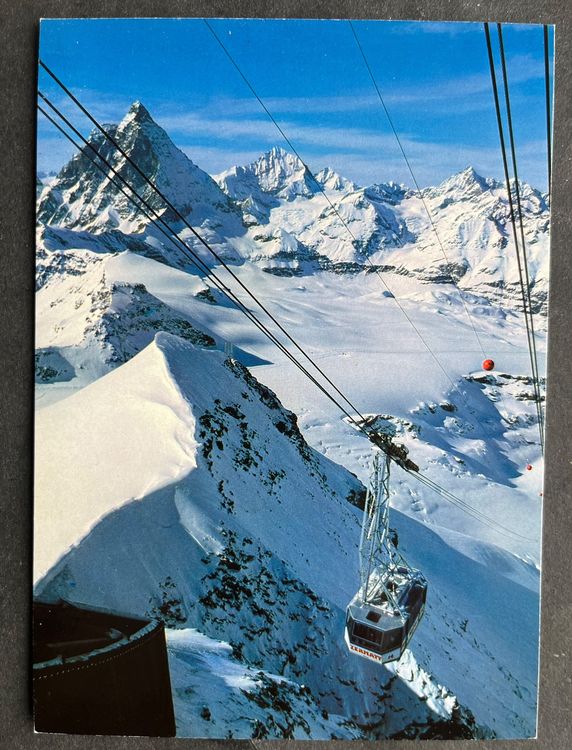 Zermatt Luftseilbahn Klein Matterhorn Kaufen Auf Ricardo