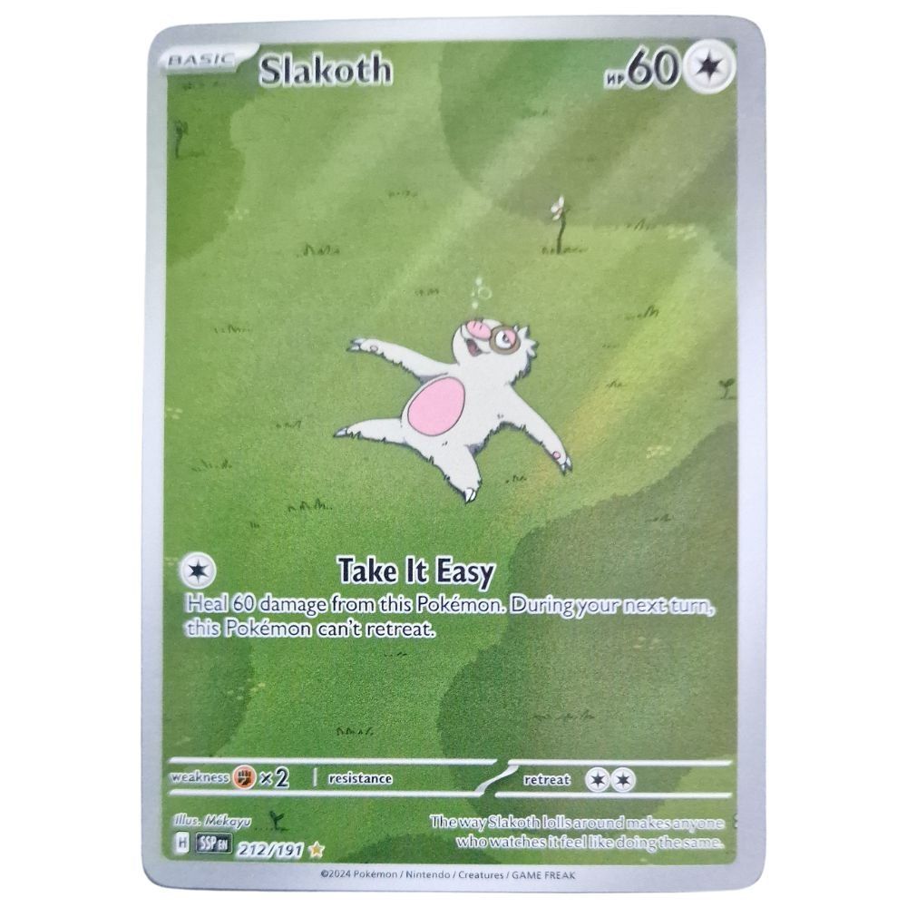 Slakoth Illsutration Rare Pokemon Tcg Surging Sparks Kaufen Auf Ricardo