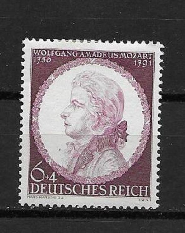 Deutsches Reich 1941 150 Todestag Von Mozart Kaufen Auf Ricardo