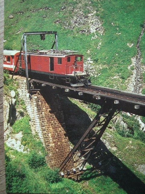 Fo Furka Oberalp Bahn E Lok Hge Glacier Express Kaufen Auf Ricardo