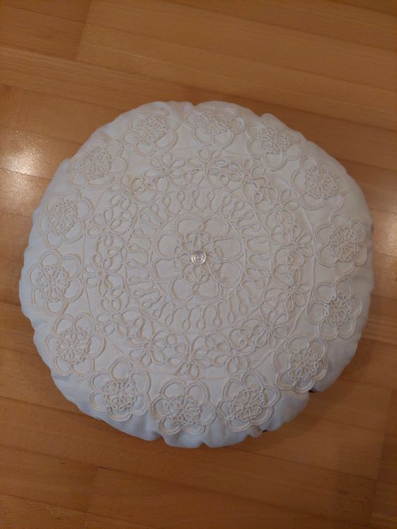 Zierkissen Rund Spitze Shabby Chic Kaufen Auf Ricardo