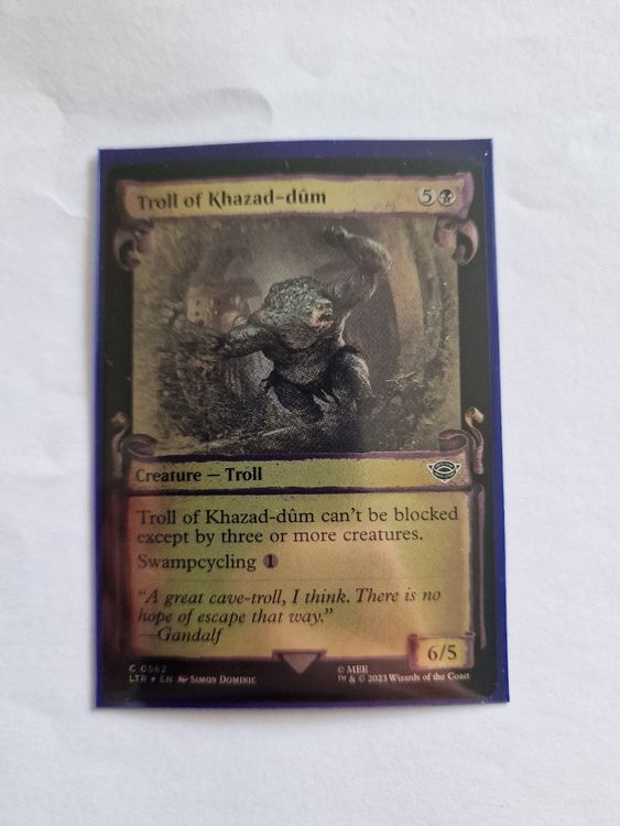 MTG Lord Of The Rings Troll of Khazad dûm 562 Foil Kaufen auf