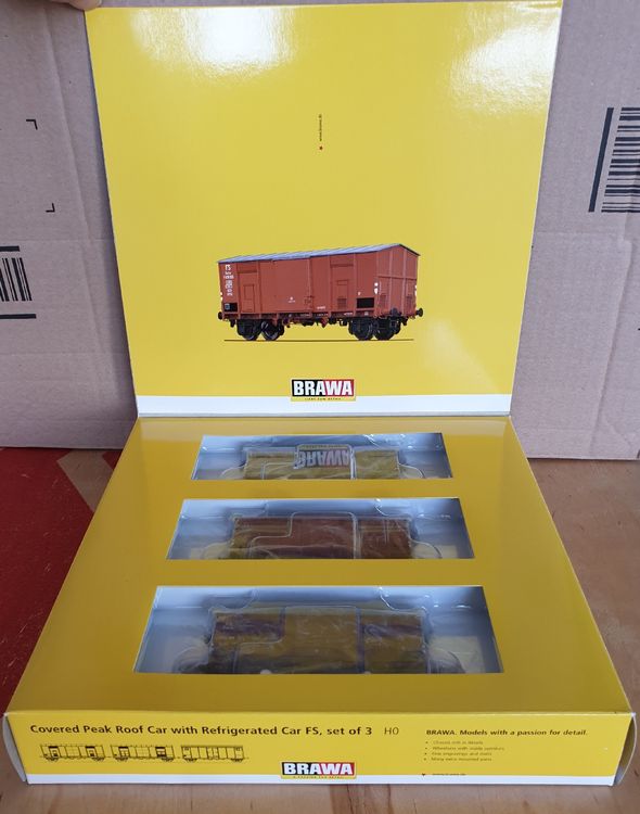 Brawa FS Spitzdachwagen 3 Set Kaufen Auf Ricardo