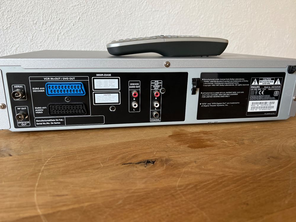 Philips DVD7SSVR DVDVIDEO VcR COMPI Kaufen Auf Ricardo