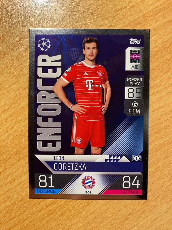 Topps Leon Goretzka Bayern München Kaufen auf Ricardo