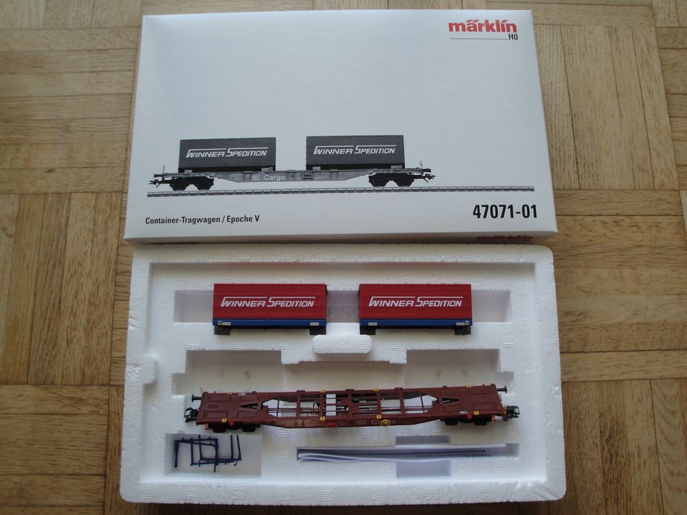 M Rklin Containerwagen Set Winner Spedition Kaufen Auf Ricardo