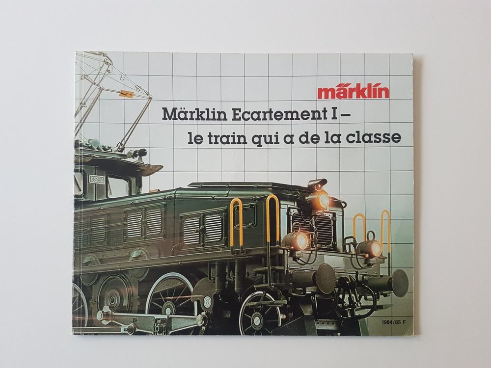 Catalogue Märklin Echelle 1 1 32 1984 1985 en français Kaufen auf