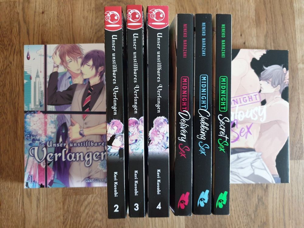 8 Manga BL Midnight S Unser Unstillbares Verlangen Kaufen Auf