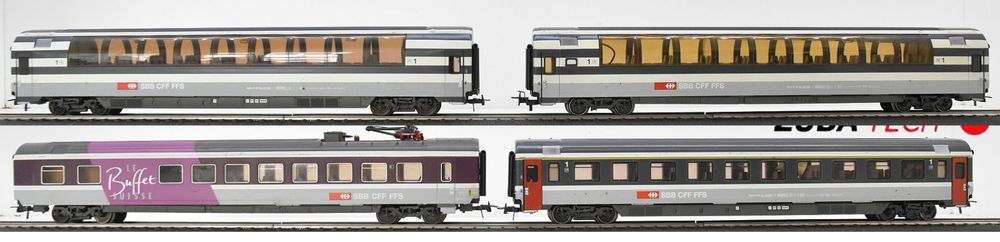 4x Märklin Personenwagen der SBB H0 WS ohne OVP Kaufen auf Ricardo