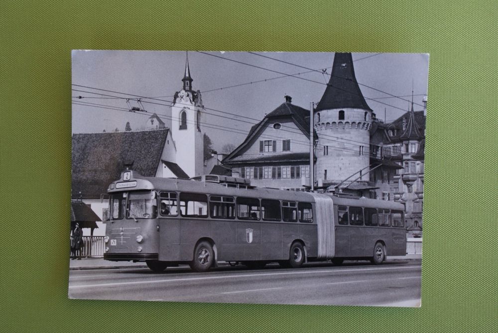 AK Luzern Gelenk Trolleybusse Nr 151 ff nach Emmenbrücke Kaufen