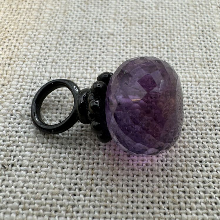 Edelstahl Anh Nger Mit Amethyste Kaufen Auf Ricardo