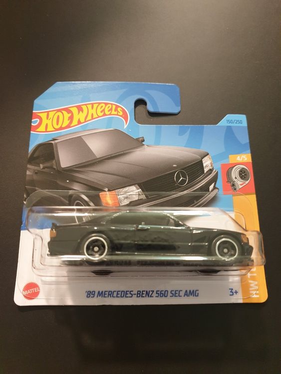 HOT WHEELS 89 MERCEDES BENZ 560 SEC AMG HW TURBO Kaufen Auf