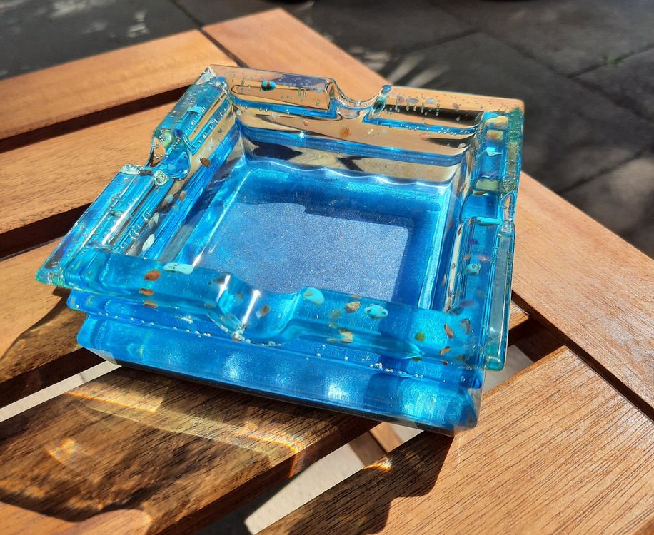 Aschenbecher Epoxy Resin Ocean Kaufen Auf Ricardo