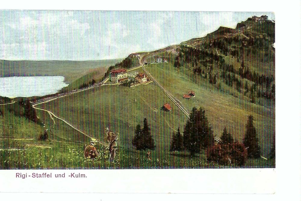 RIGI STAFFEL Kulm Arth Rigi Bahn Offizielle Ansichtskarte 8 Kaufen