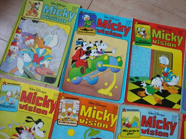 WALT DISNEY Comic MICKY VISION Kompletter Jahrgang 1982 Kaufen Auf