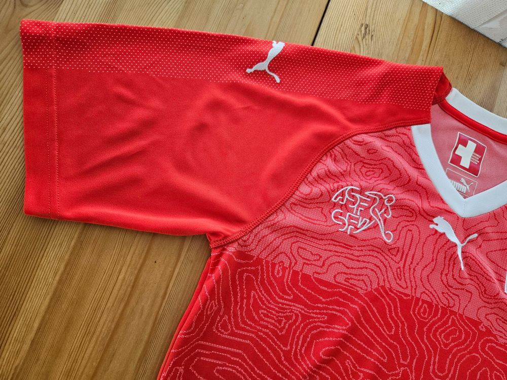 Trikot Schweiz Puma Grösse S Schweizer Fussball Nati EURO Kaufen auf