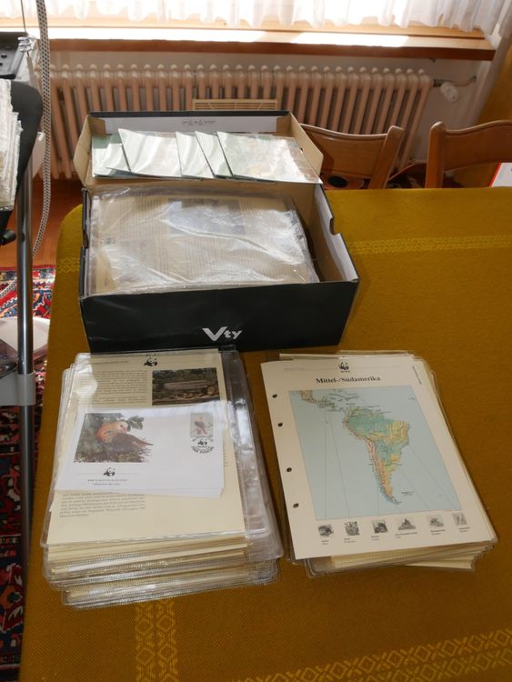 Sammlung Wwf Briefmarken Maximumkarten Und Briefe Kaufen Auf Ricardo