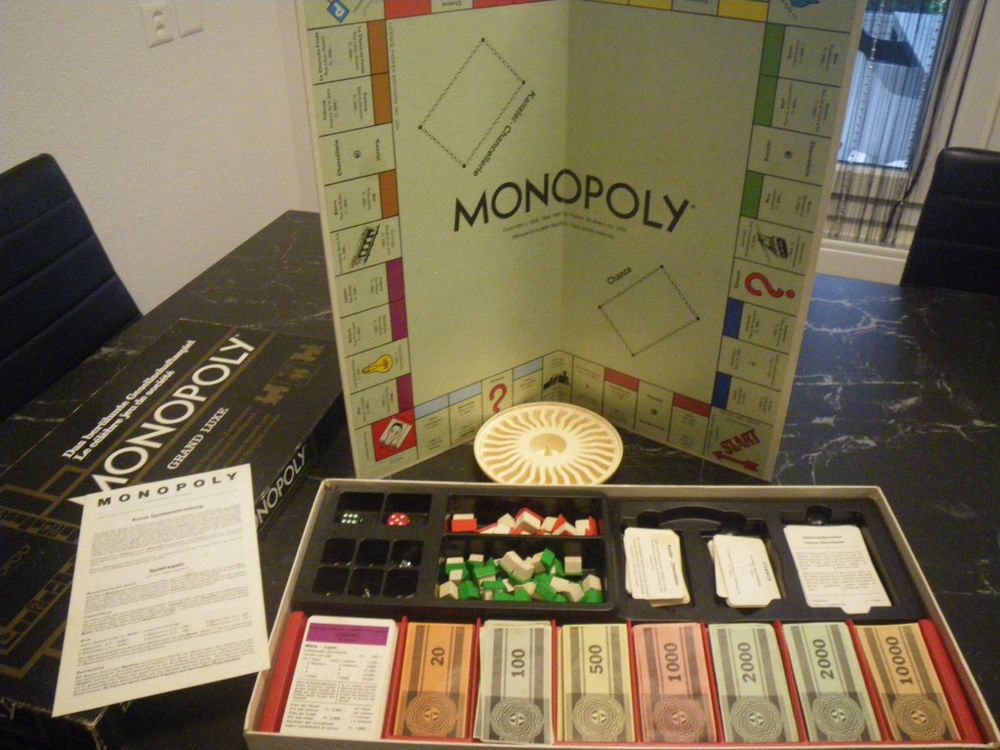 Altes Monopoly Mit Zinnfiguren Kaufen Auf Ricardo