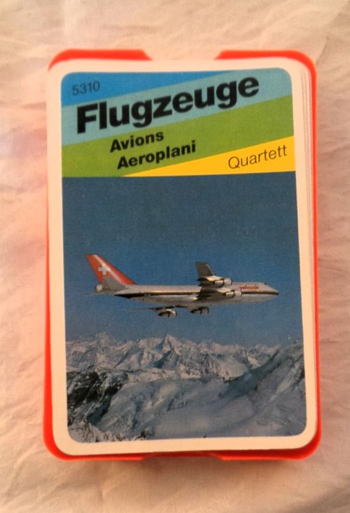 Flugzeuge Quartett Nr 5310 Avions Aeroplani 32 Karten Kaufen Auf