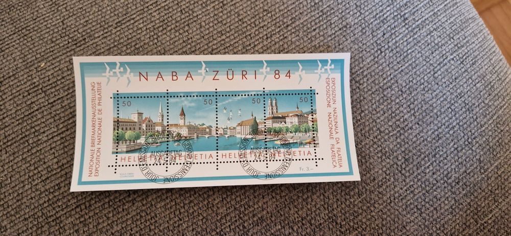 Naba Zürich 1984 Briefmarken Briefmarke Kaufen auf Ricardo