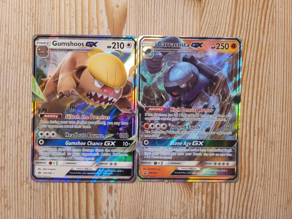 2 Pokemon GX Karten EN Kaufen Auf Ricardo