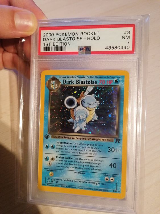 First Edition Holo Dark Blastoise Psa Kaufen Auf Ricardo