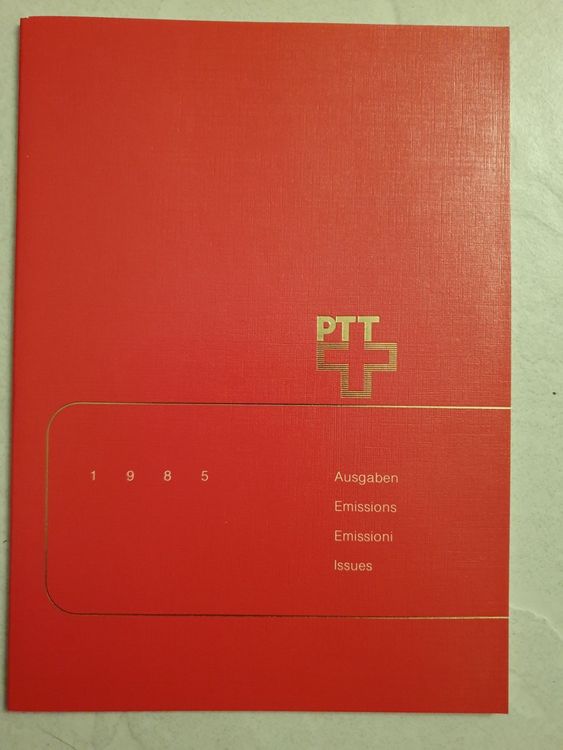 Jahresbuch 1985 Postfrisch Top Von PTT Kaufen Auf Ricardo