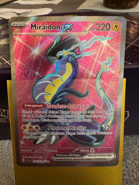 Miraidon EX Full Art Karmesin Purpur Kaufen Auf Ricardo