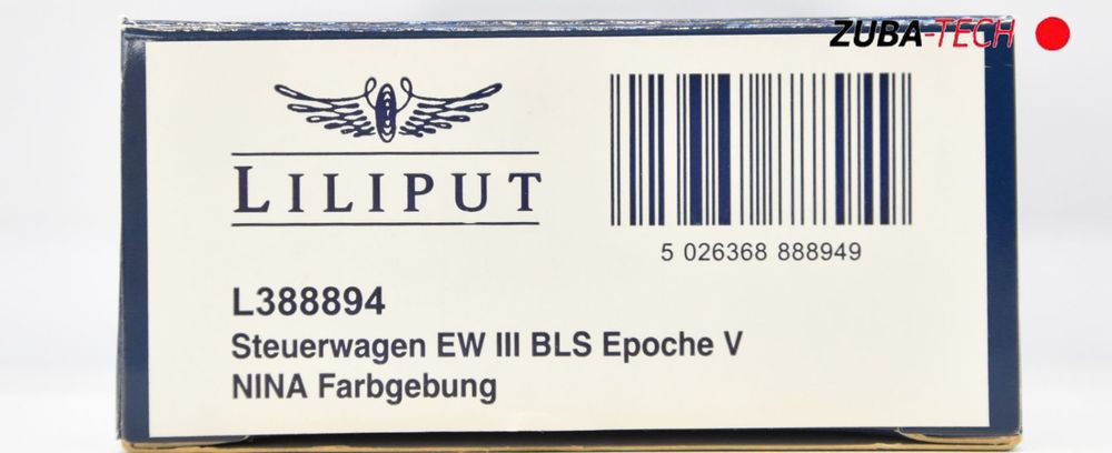 Liliput L388894 Steuerwagen EW III NINA B H0 GS Mit OVP Kaufen Auf