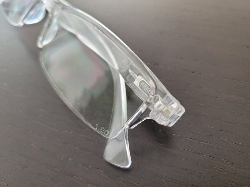 Lesebrille Aus Kunststoff Transparent Korrektur Neu Kaufen Auf