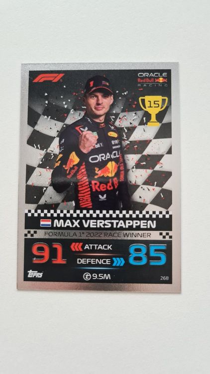 Topps Turbo Attax F Max Verstappen Red Bull Kaufen Auf Ricardo