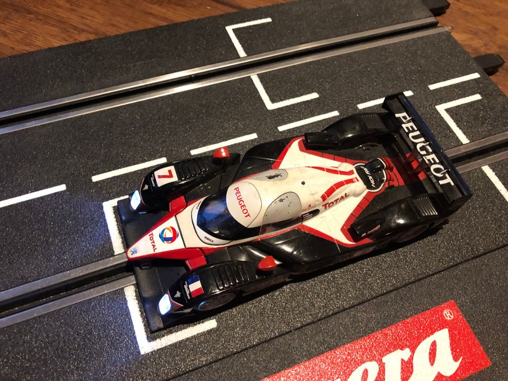 SCALEXTRIC Peugeot 908 HDI FAP Umbau Auf Digital Mit Licht Kaufen