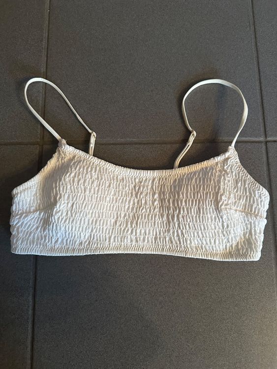 H M Bikini Oberteil weiss Gr 36 Gebraucht in Eschlikon TG für CHF 3