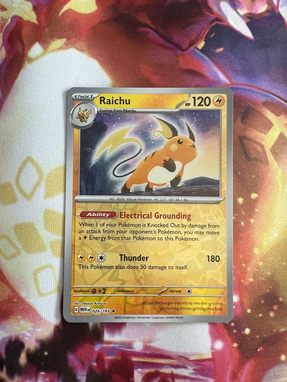 Pokémon 151 Raichu Reverse EN Kaufen auf Ricardo